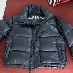 Aritzia Black Puffer Jacket